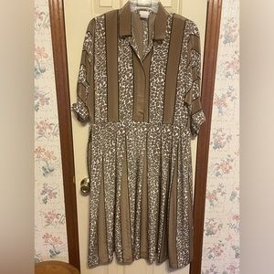 Top act vintage dress size 18